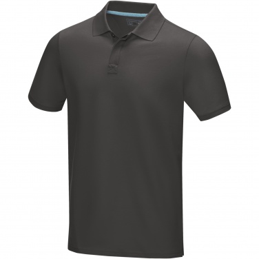 Logo trade mainoslahja ja liikelahja tuotekuva: Graphite short sleeve men’s organic polo