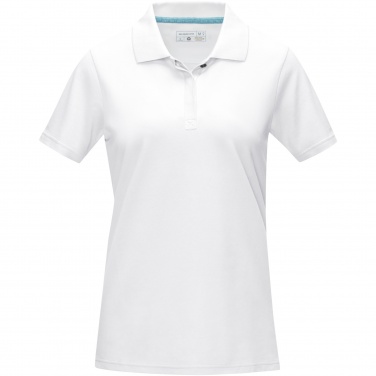 Logotrade mainostuote tuotekuva: Graphite short sleeve women’s organic polo