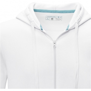 Logo trade mainoslahja ja liikelahja tuotekuva: Ruby men’s organic recycled full zip hoodie