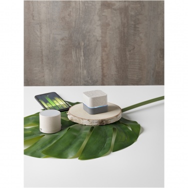 Logo trade mainoslahja ja liikelahja tuotekuva: Aira Bluetooth® -kaiutin, vehnänolkea