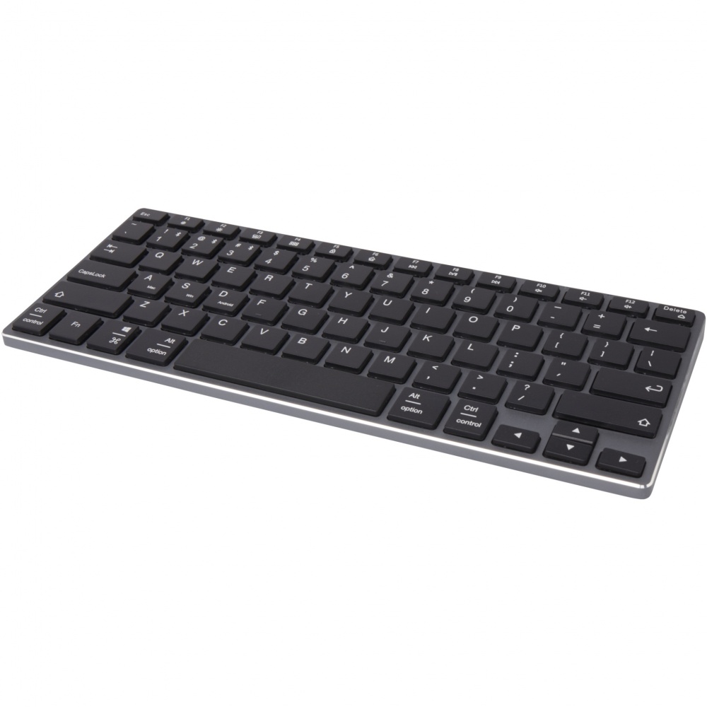 Logotrade mainostuote tuotekuva: Hybrid Bluetooth-tehonäppäimistö – QWERTY