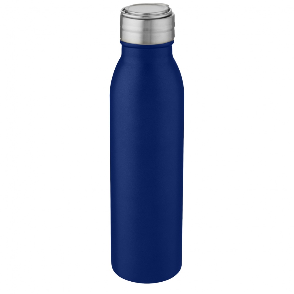 Logo trade liikelahja mainoslahja tuotekuva: Harper 700 ml ruostumaton teräspullo metallisilmukalla