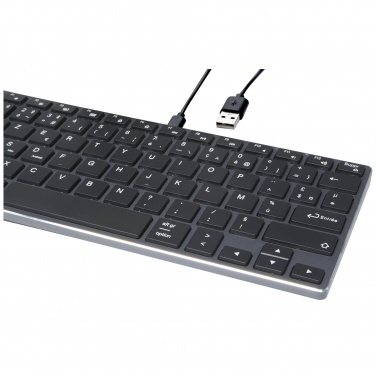 Logo trade mainostuotet tuotekuva: Hybrid Bluetooth-tehonäppäimistö – AZERTY