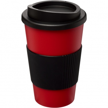 Logo trade mainoslahjat ja liikelahjat kuva: Americano® 350 ml:n eristetty kahvimuki ottimella