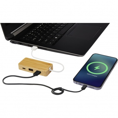 Logotrade mainostuotet kuva: Tapas USB-hubi bambusta