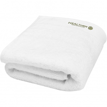 Logo trade mainoslahja ja liikelahja tuotekuva: Nora puuvillainen pyyhe 550 g/m², 50x100 cm