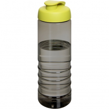 Logo trade liikelahja mainoslahja tuotekuva: H2O Active® Eco Treble 750 ml:n juomapullo flip lid -kannella