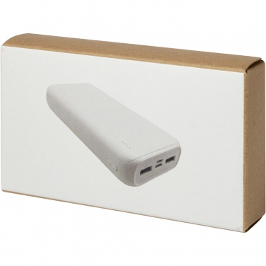 Logotrade mainoslahja ja liikelahja kuva: Electro 20 000 mAh:n varavirtalähde kierrätetystä muovista 