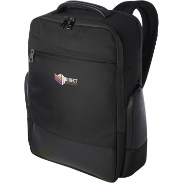 Logo trade mainoslahjat tuotekuva: Expedition Pro 15,6 tuuman GRS-kierrätetystä materiaalista valmistettu reppu kannettavalle 25 l
