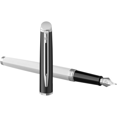 Logo trade mainoslahja kuva: Waterman Hemisphere värit peittävä mustekynä Palladium pinnoitteella.