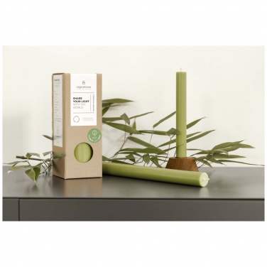 Logotrade mainostuote tuotekuva: Originalhome illalliskynttilä, matcha