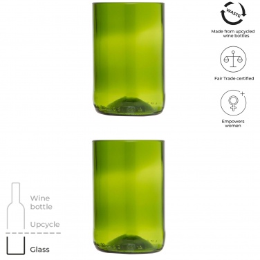 Logotrade mainoslahjat ja liikelahjat tuotekuva: Originalhome juomalasisetti 280 ml