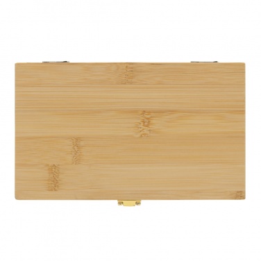 Logo trade liikelahjat tuotekuva: Carvine 21-osainen bambutyökalusetti