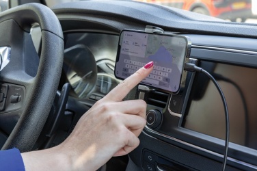 Logo trade mainostuote kuva: Acar 360 puhelinpidike autoon RCS kierrätysmuovista