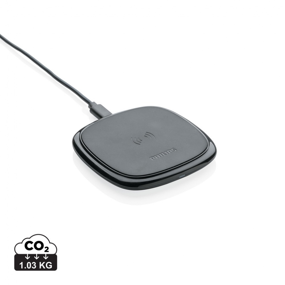 Logo trade mainostuote kuva: Philips 10W langaton laturi Qi