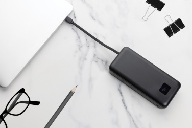 Logotrade mainoslahjat ja liikelahjat tuotekuva: Gridley 20000mAh 65W tietokonevirtapankki RCS muovista