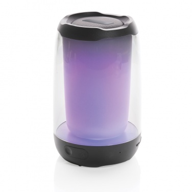 Logotrade liikelahja tuotekuva: RCS Lightboom 5W clip-kaiutin kierrätetystä muovista