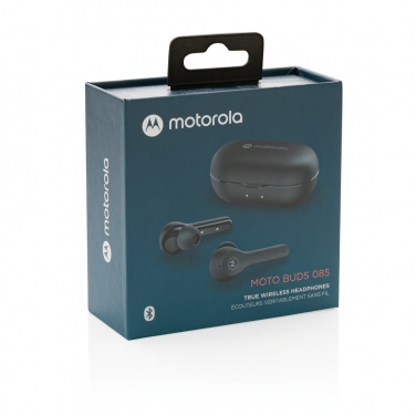 Logotrade mainoslahja ja liikelahja kuva: Motorola IPX5 TWS MOTO kuulokkeet 85