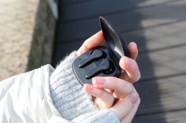 Logo trade mainoslahja ja liikelahja tuotekuva: Urban Vitamin Byron ENC kuulokkeet