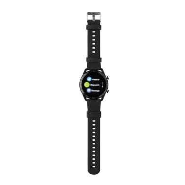Logo trade mainoslahjat tuotekuva: RCS Fit Watch kierrätetystä TPU:stä pyöreä