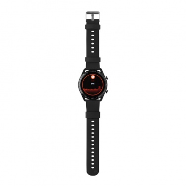Logo trade mainoslahjat tuotekuva: RCS Fit Watch kierrätetystä TPU:stä pyöreä