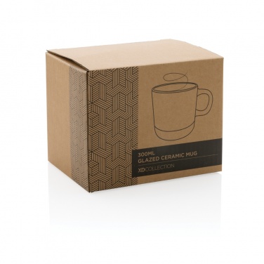 Logotrade mainostuote tuotekuva: Lasitettu keraaminen muki 360ml