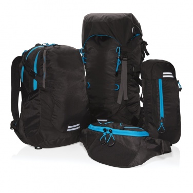 Logo trade mainoslahja ja liikelahja tuotekuva: Explorer retkeilyreppu 40L PVC-vapaa