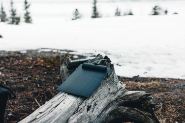 Logo trade liikelahjat mainoslahjat kuva: Pedro AWARE™ RPET deluxe reppu 5W aurinkopaneelilla