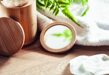 Logo trade liikelahjat tuotekuva: Bambu meikkipeili