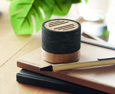 Logotrade mainoslahja ja liikelahja kuva: Bambu RPET langaton kaiutin
