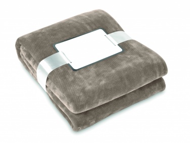 Logo trade liikelahjat mainoslahjat kuva: Flanellifleece viltti