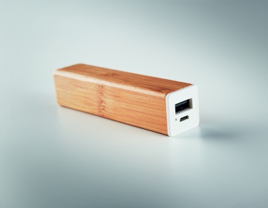 Logo trade mainostuotet tuotekuva: Bambu varavirtalähde 2200 mAh POWERBAM