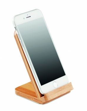 Logotrade mainostuote tuotekuva: Bambu langaton laturi 5W WIRESTAND