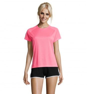 Logotrade mainoslahja tuotekuva: SPORTY Naisten T paita 140g