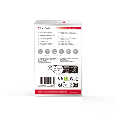Logotrade liikelahja mainoslahja kuva: PENDRIVE PIERRE CARDIN USB 32GB