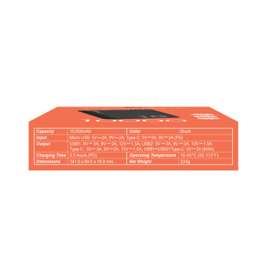 Logotrade mainoslahjat kuva: POWER BANK SILICON POWER QP15 10000 MAH
