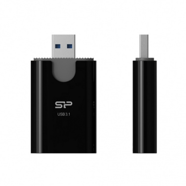 Logo trade mainostuotet tuotekuva: MicroSD ja SD-kortinlukija Silicon Power Combo 3.1
