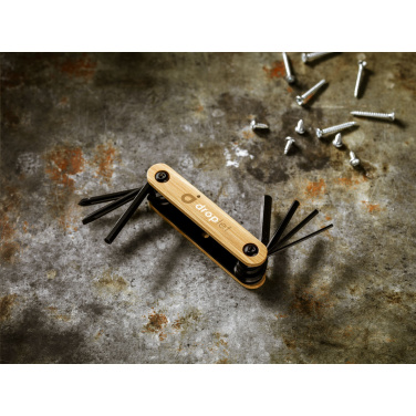 Logo trade liikelahja kuva: Bamboo Black Tool monitoimityökalu
