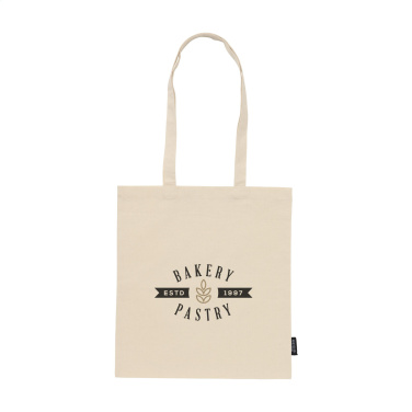 Logotrade mainoslahjat ja liikelahjat tuotekuva: ShoppyBag GRS kierrätetty puuvilla (180 g/m²)