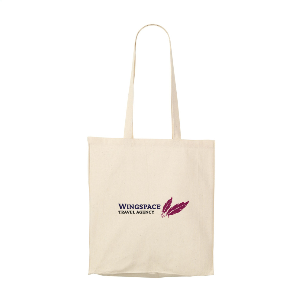 Logotrade liikelahjat mainoslahjat tuotekuva: Natural Square Bag (165 g/m²) puuvillakassi