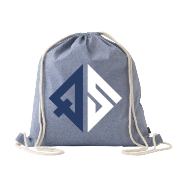 Logo trade mainoslahja kuva: GRS kierrätettyä puuvillaa PromoBag (180 g/m²) reppu