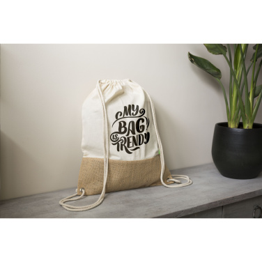 Logo trade liikelahja mainoslahja tuotekuva: Combi luomureppu (160 g/m²)