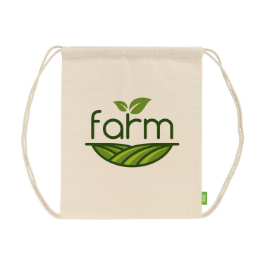 Logotrade mainostuote tuotekuva: Organic Cotton GOTS Promo (140 g/m²) reppu