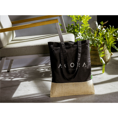 Logo trade liikelahja mainoslahja tuotekuva: Combi Organic Shopper (160 g/m²) pussi