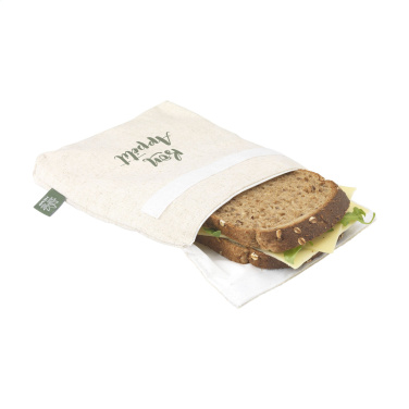 Logo trade liikelahjat tuotekuva: Hamppu FoodPouch pussi leipää varten