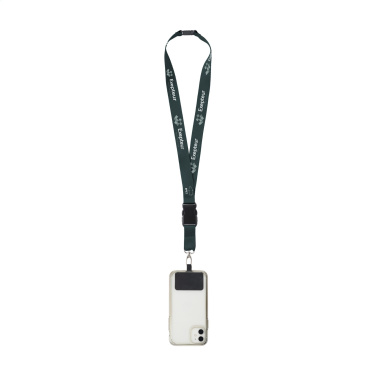 Logo trade mainoslahja ja liikelahja tuotekuva: Lanyard Promo Complete Sublimatie RPET 2 cm ja Patch
