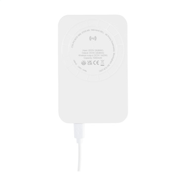 Logo trade mainoslahja ja liikelahja tuotekuva: Force Magnetic RCS kierrätetty langaton Powerbank 5000