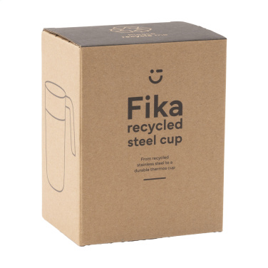 Logo trade liikelahjat tuotekuva: Fika RCS Recycled Steel Cup 400 ml lämpökuppi