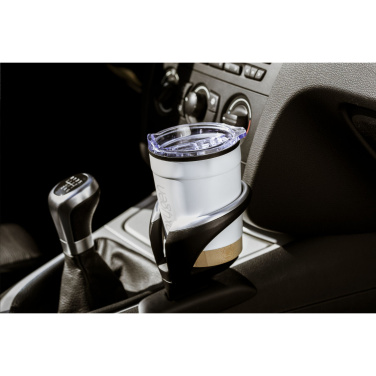 Logotrade mainostuotet kuva: Kobe Bamboo RCS kierrätetystä teräksestä valmistettu 350 ml kahvikuppi