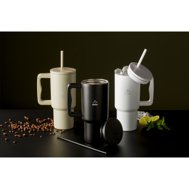 Logo trade mainoslahjat ja liikelahjat kuva: Rhino RCS Kierrätetty teräskuppi 900 ml